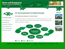 Tablet Screenshot of baum-und-kompost.at